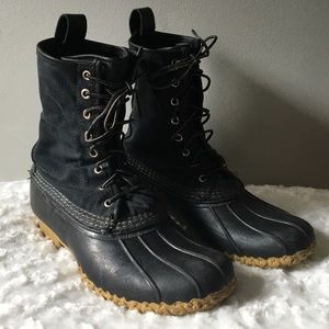 LL Bean Boots Black 10”